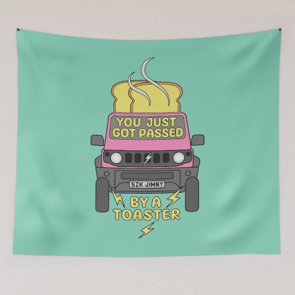 Item preview, You Just Got Passed By A Toaster Pink Jimny designed and sold by stoicjimny.
