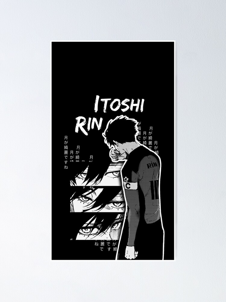 Rin Itoshi Blue Lock Poster for Sale by IchibiDesign