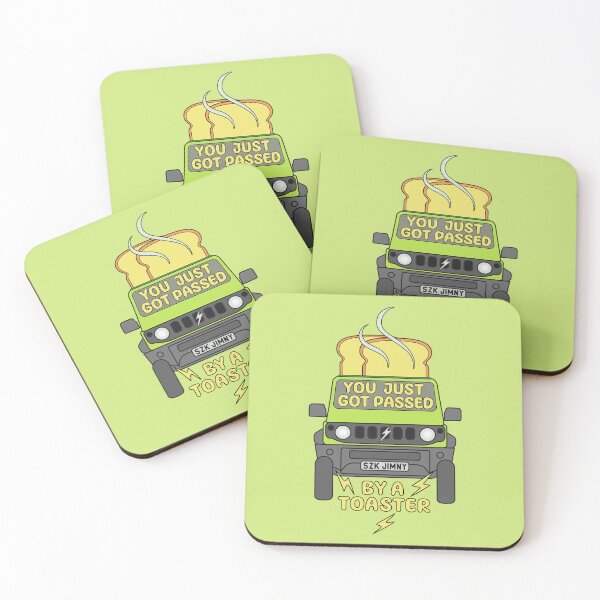 Item preview, You Just Got Passed By A Toaster Lime Jimny designed and sold by stoicjimny.