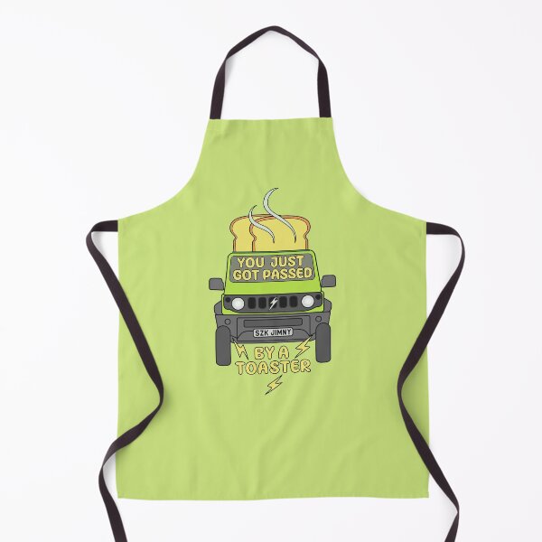 Item preview, You Just Got Passed By A Toaster Lime Jimny designed and sold by stoicjimny.