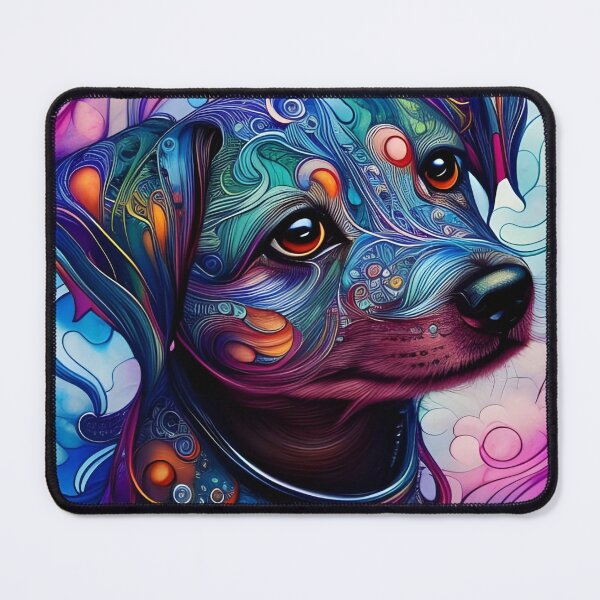 Item preview, Software Abstract Art Lab Dog Birthday Gift Visuals1106 - Software AI abstract 2023 designed and sold by coolkiwie.