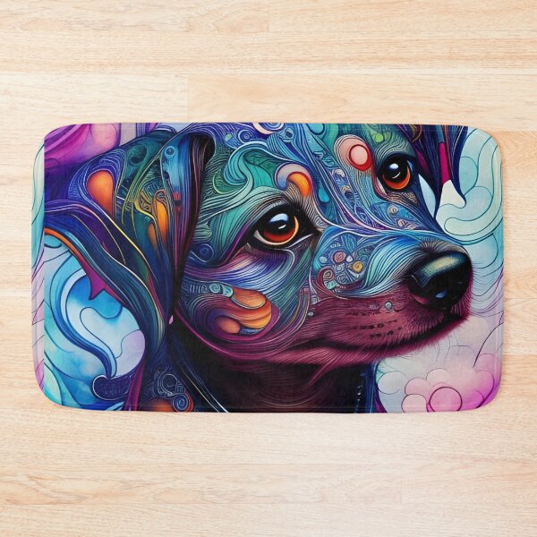 Item preview, Software Abstract Art Lab Dog Birthday Gift Visuals1106 - Software AI abstract 2023 designed and sold by coolkiwie.