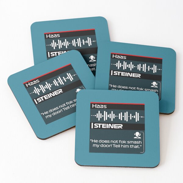Item preview, Do NOT Fok Smash My Door! - F1 Team Radio Quote designed and sold by Santiantraati.