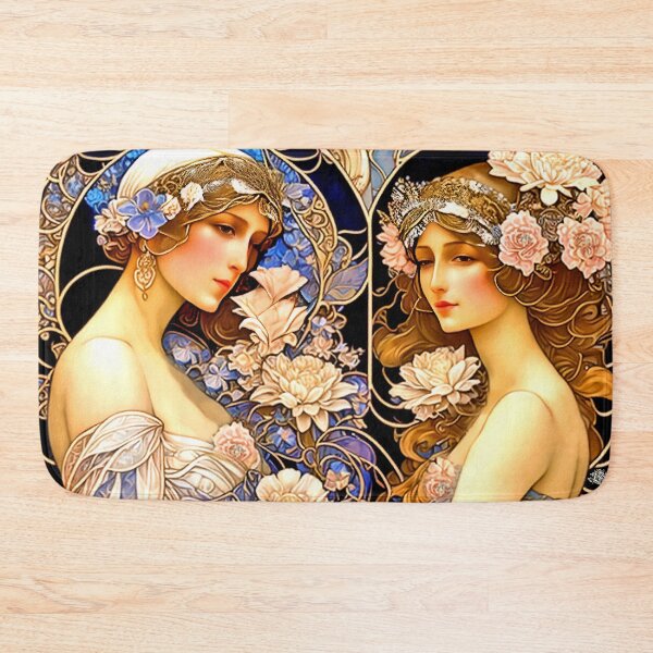 Item preview, Art Deco Girlfriends - Spring Awakening designed and sold by Garrulus glandarius.