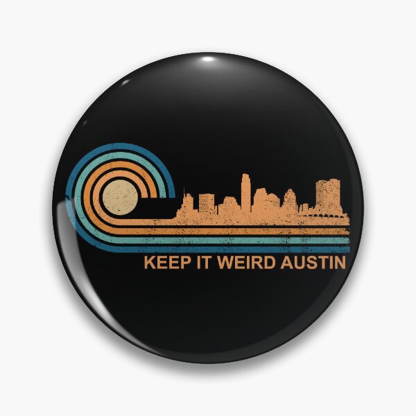 Item preview, Keep It Weird Austin Texas Skyline Retro Austin Gear designed and sold by DynamicDesign.