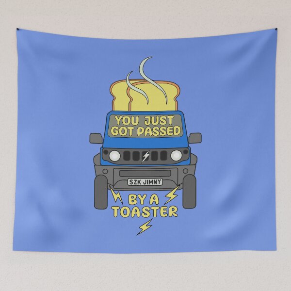 Item preview, You Just Got Passed By A Toaster Blue Jimny designed and sold by stoicjimny.