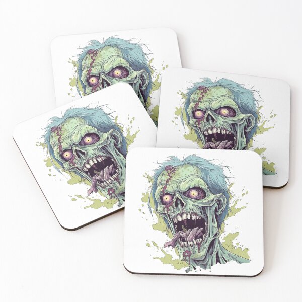 Item preview, The Ghastly Grin: Portraits of a Zombie Head designed and sold by MargoKassar.