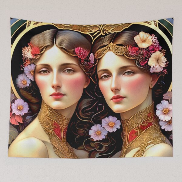 Item preview, Art Deco Girlfriends - November Expectations designed and sold by Garrulus glandarius.