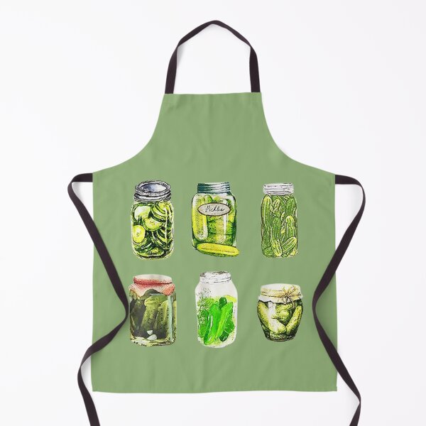 Aperçu de l'œuvre Drôles de cornichons en conserve vintage pour les amateurs de femmes et d'hommes créée et vendue par Corrinablai.
