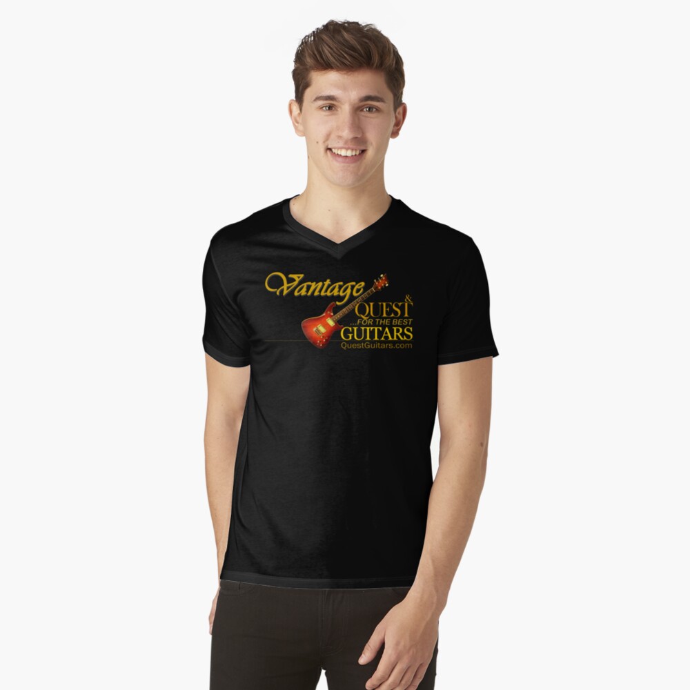 Item preview, V-Neck T-Shirt designed and sold by Regal-Music.