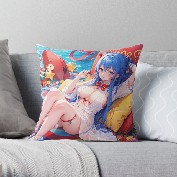 Hot anime clearance girl pillow