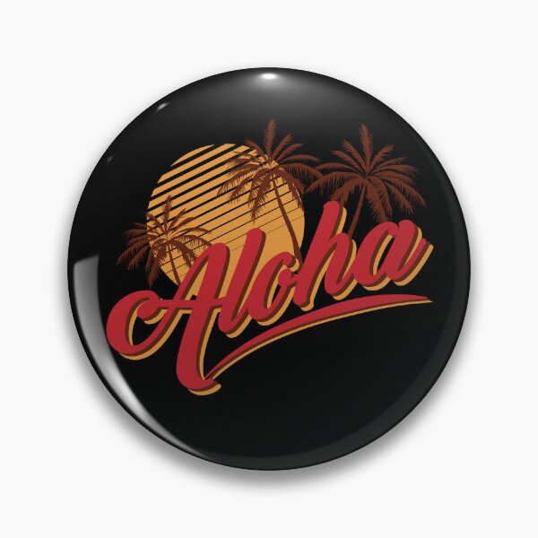Artikelvorschau, Aloha Hawaii Retro Summer Luau Tropical Hawaiian Aloha Gear entworfen und verkauft von DynamicDesign.