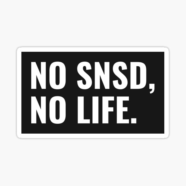 Artikel-Vorschau von No Girls Generation / SNSD, No Life | Kpop Merch für Fans | Geschenk für SONE, designt und verkauft von Wishful Thinking.