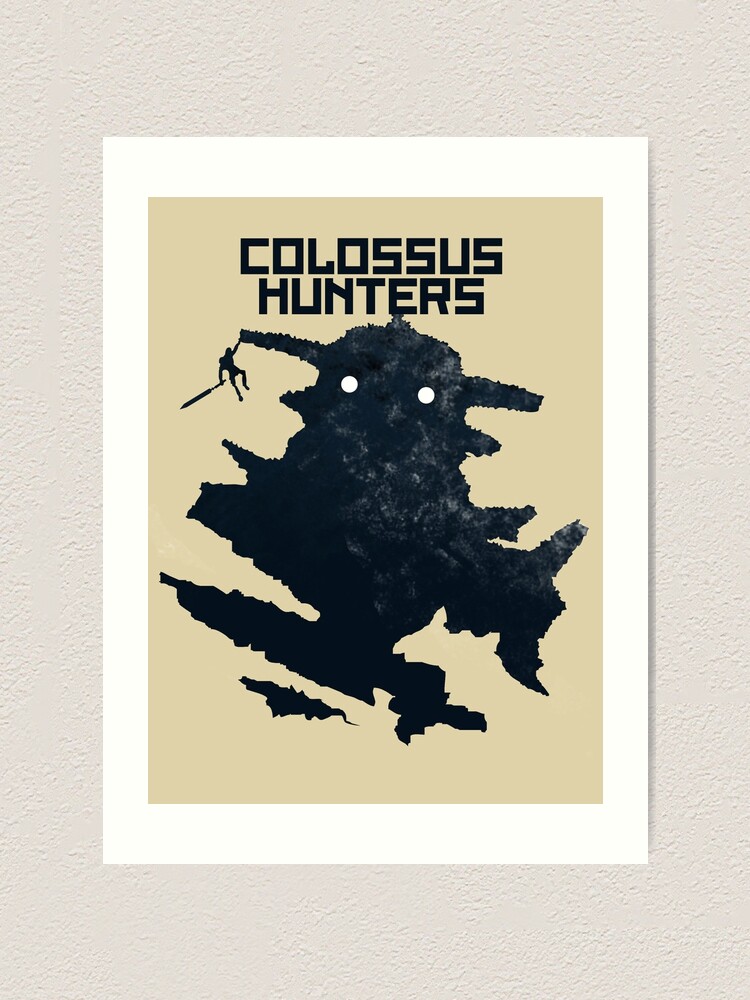 Premium AI Image  A poster for the video game shadow of the colossus