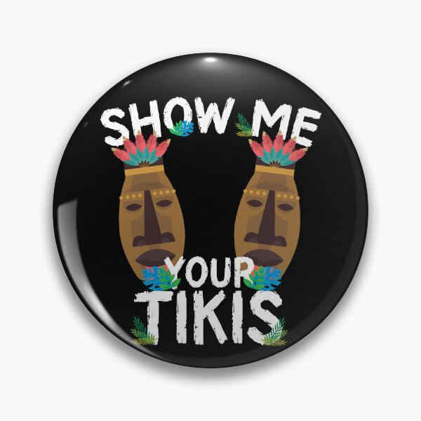 Item preview, Show Me Your Tikis Hawaii Aloha Luau Men's Hawaiian Gear designed and sold by DynamicDesign.