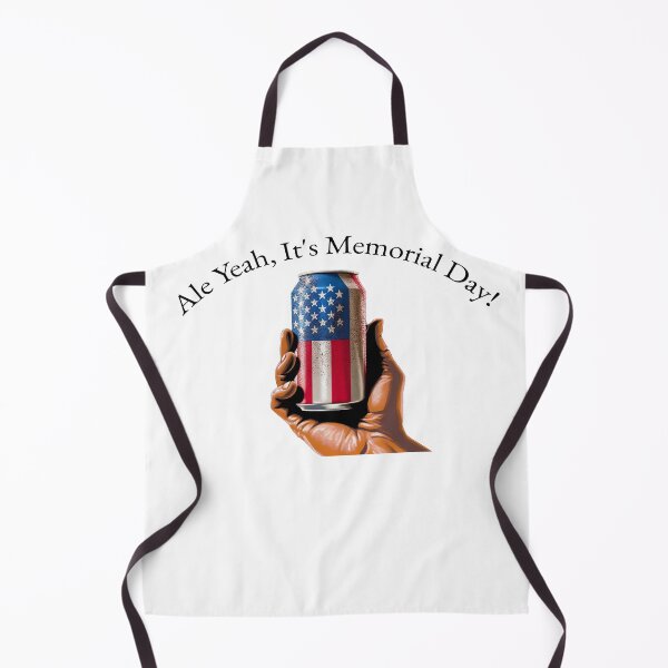 Artikelvorschau, Ale Yeah, es ist Memorial Day, Memorial Day-Feier, Memorial Day-Geschenk, Retro-Amerika, amerikanisches Bier, Memorial Day, Unisex-T-Shirt, patriotisches T-Shirt entworfen und verkauft von StrepckPatterns.