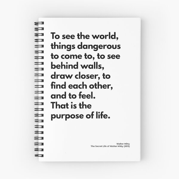 Item preview, La vida secreta de Walter Mitty (2013), Cita designed and sold by PinkandP.