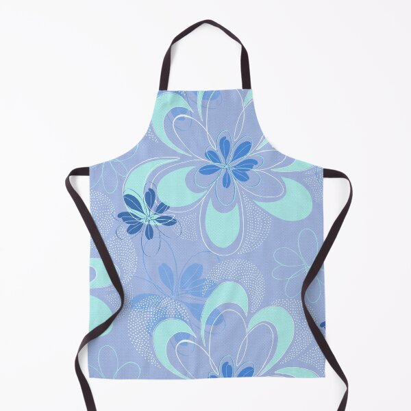 Item preview, Stylised Floral Aquas designed and sold by CandiceGyll.