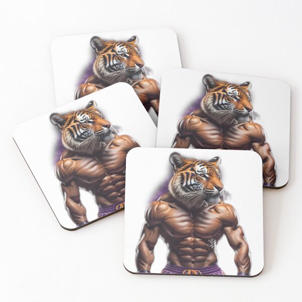 Item preview, Born Fighter - Tiger designed and sold by Humanoid  Jungle.