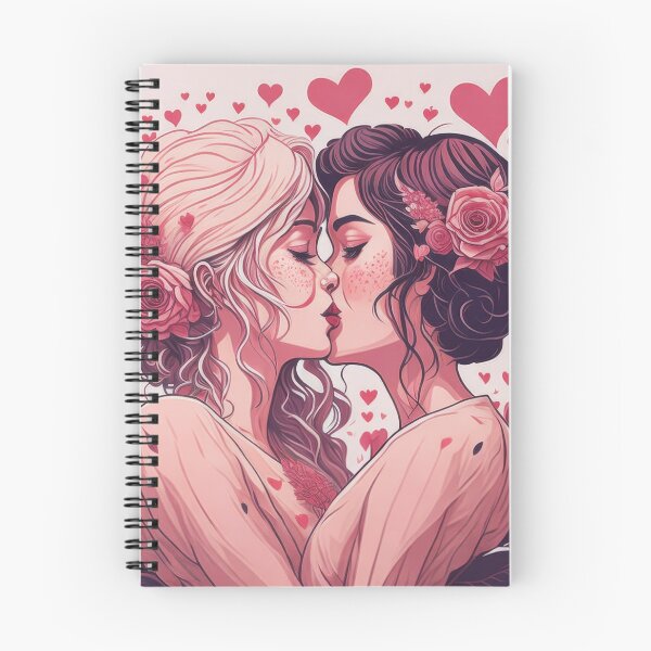Item preview, Ghibli women in love - beautiful expression of love - Valentine designed and sold by ROBIN MACGREGOR.