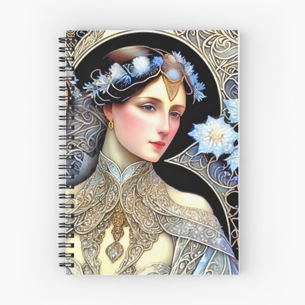 Item preview, Art Deco Girlfriends - Graces in Winter designed and sold by Garrulus glandarius.