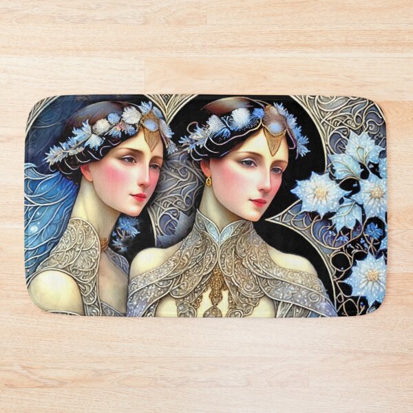 Item preview, Art Deco Girlfriends - Graces in Winter designed and sold by Garrulus glandarius.
