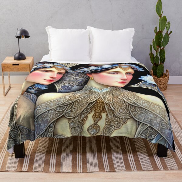 Item preview, Art Deco Girlfriends - Graces in Winter designed and sold by Garrulus glandarius.