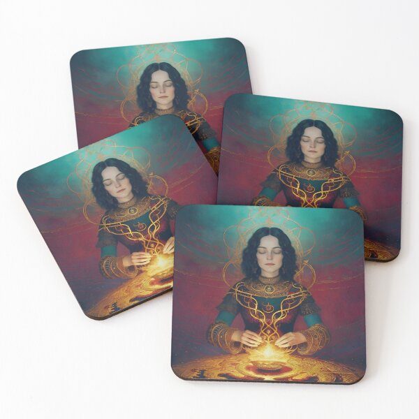 Item preview, Woman meditating Fantasy designed and sold by SriGem.