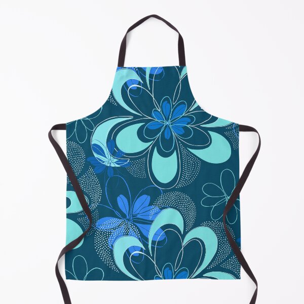 Item preview, Stylised Floral Dark Blue designed and sold by CandiceGyll.