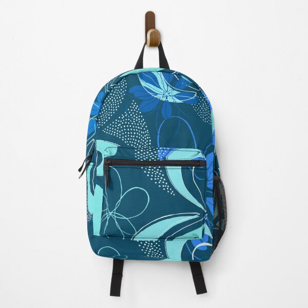 Item preview, Stylised Floral Dark Blue designed and sold by CandiceGyll.