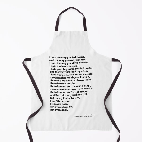 Item preview, 10 Things I Hate About You (1999), Quote designed and sold by PinkandP.