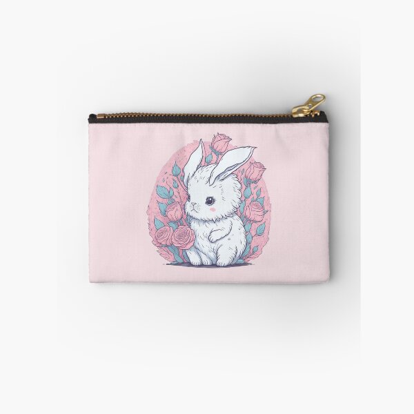 Item preview, Little Fluffy Bunny & Roses designed and sold by pigipeach.