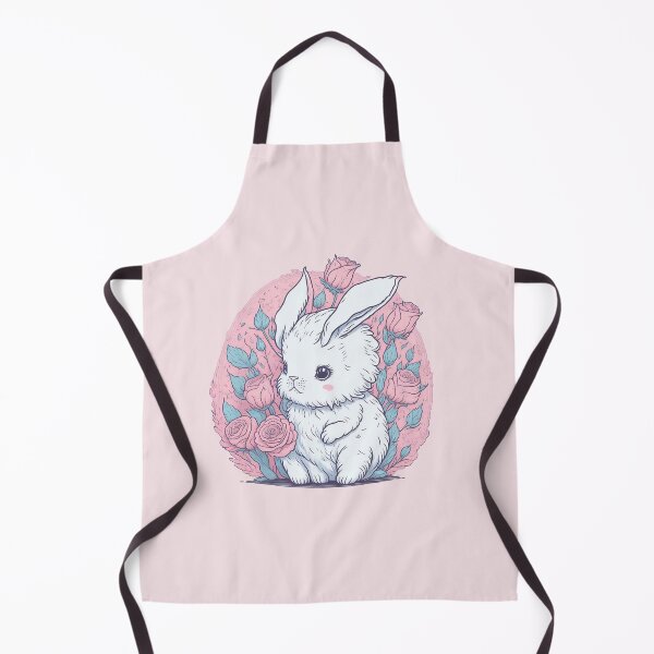 Item preview, Little Fluffy Bunny & Roses designed and sold by pigipeach.