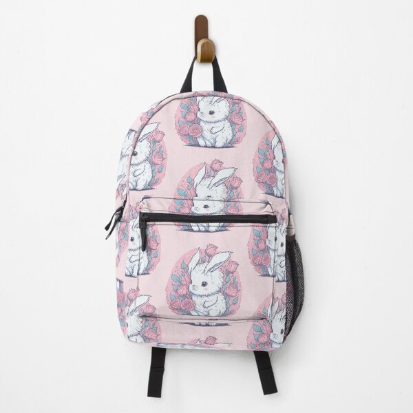 Item preview, Little Fluffy Bunny & Roses designed and sold by pigipeach.