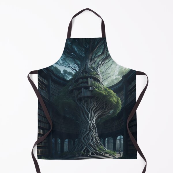 Item preview, Delve into the Enchanting Library of the World Tree designed and sold by Grim000.