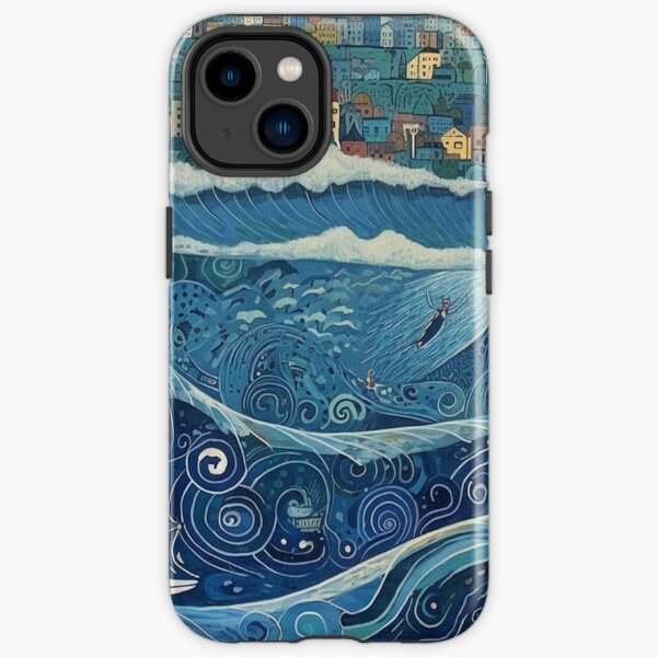 Riesige Wellen in Newquay iPhone Robuste Hülle