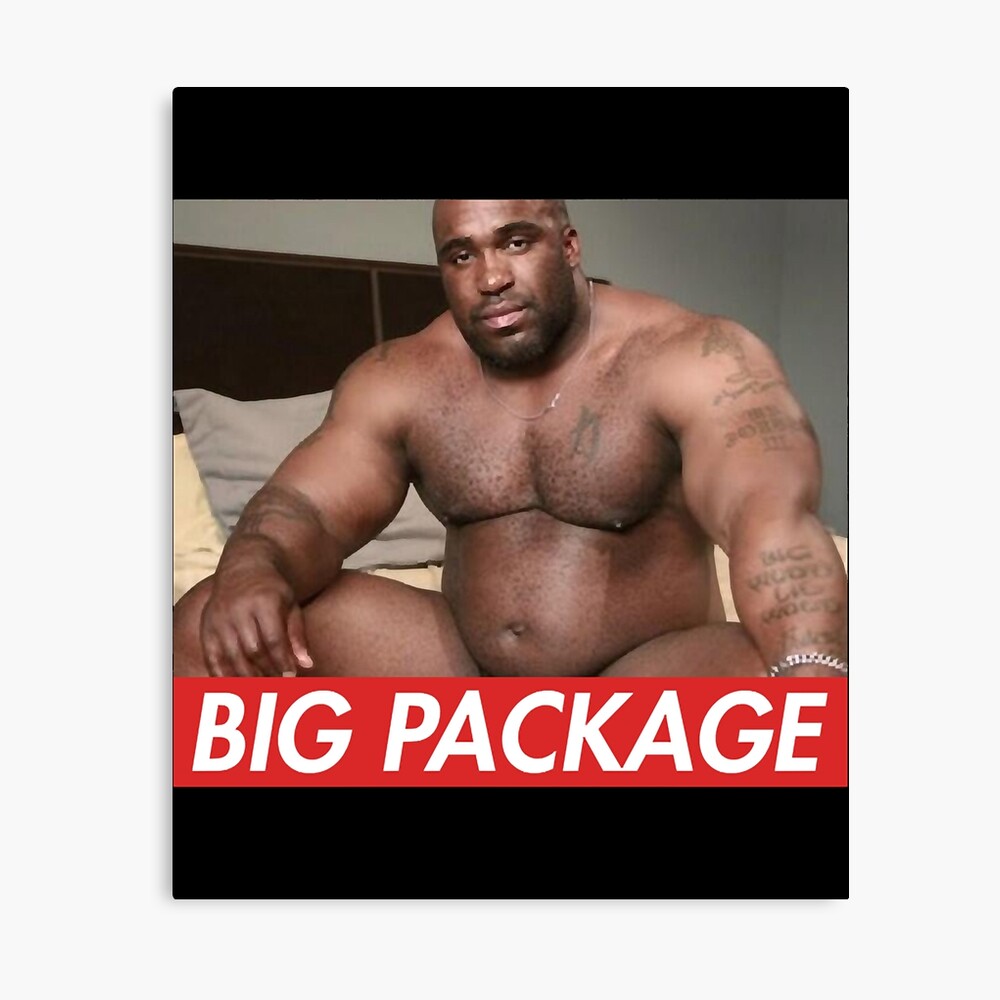 Póster for Sale con la obra «Big Dick Black Guy Meme Barry Wood» de  tamimrhinehart | Redbubble