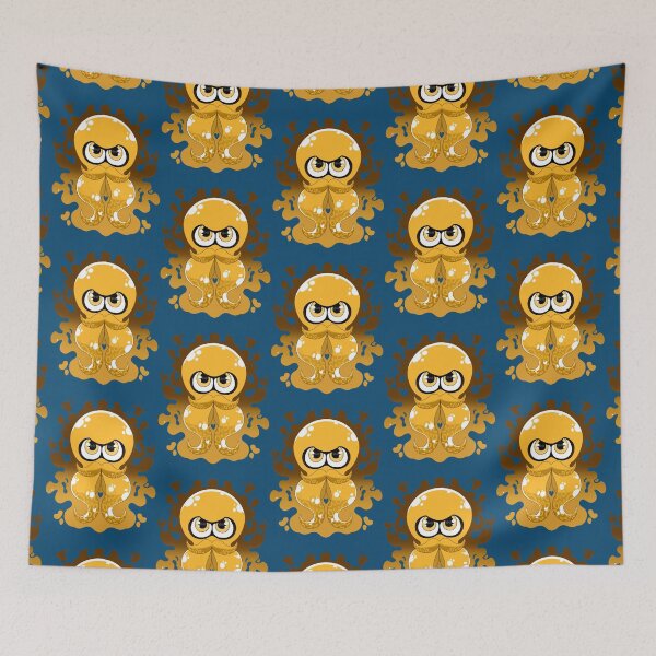Item preview, Golden Yellow Inky Octo Splash   designed and sold by Avibetancourt.