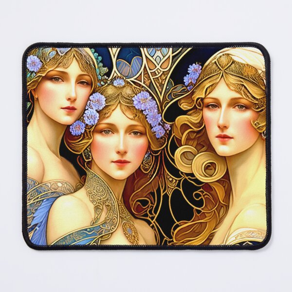 Item preview, Art Deco Girlfriends - late summer chill designed and sold by Garrulus glandarius.