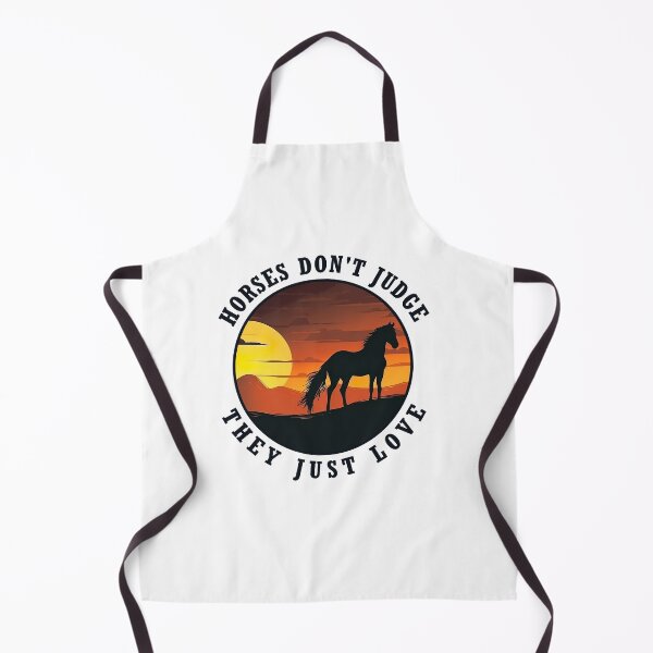Item preview, Horses don't judge, they just love designed and sold by AlbastakiArts.