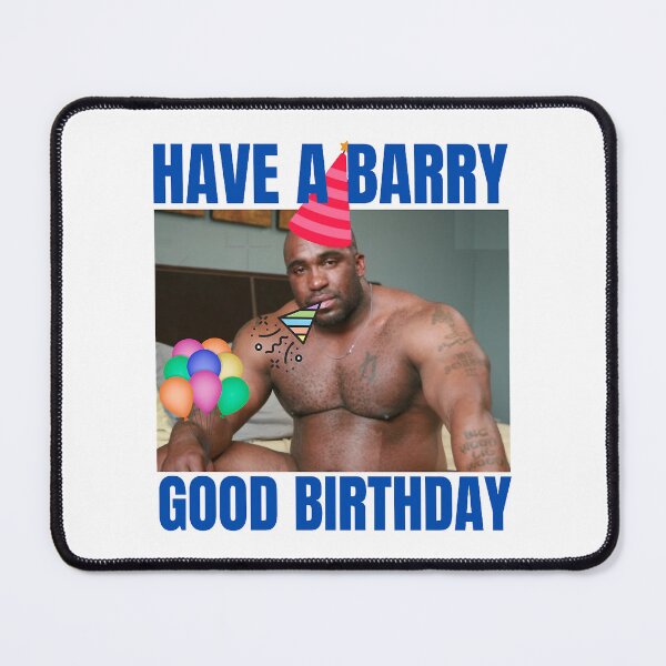 Item preview, Big Dick Black Guy Meme Barry Wood designed and sold by tamimrhinehart.