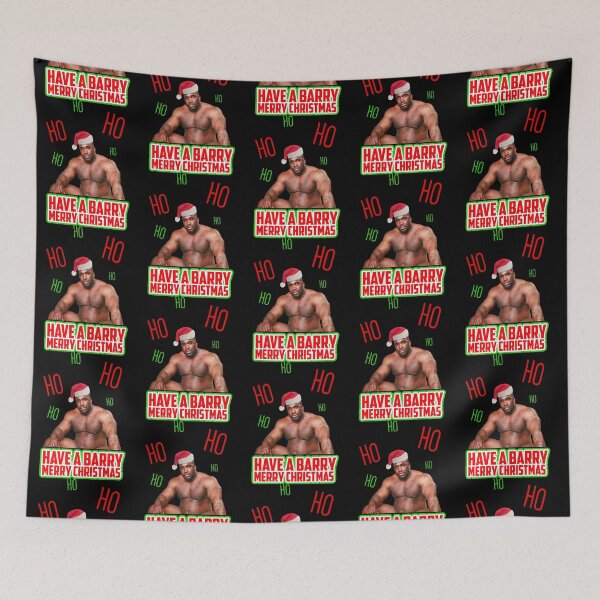 Item preview, Have A Barry Merry Christmas - Santa Barry Wood (Viral 2020) Active designed and sold by tamimrhinehart.