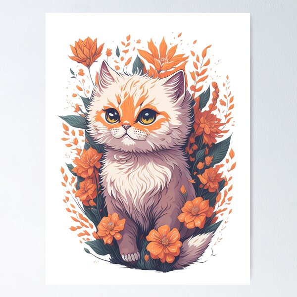 Item preview, Cute cat: Meowgical Moments designed and sold by Paolospresent.
