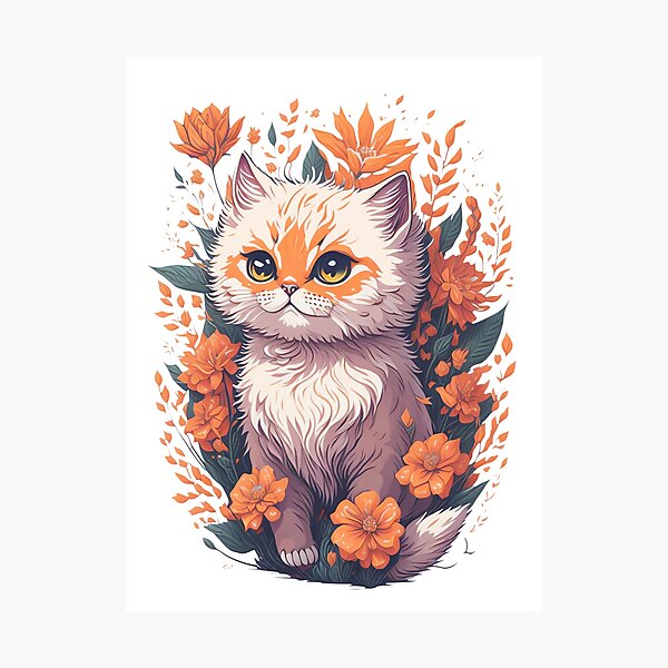 Item preview, Cute cat: Meowgical Moments designed and sold by Paolospresent.