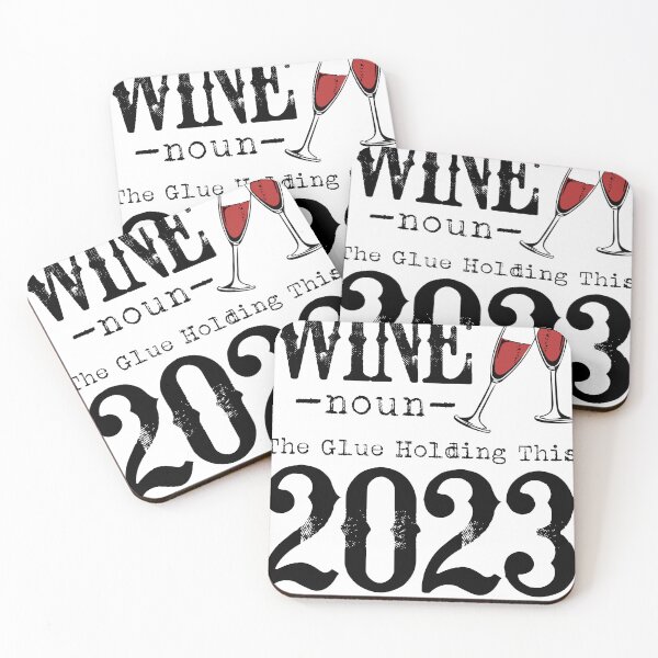 Item preview, Vintage Wine Definition The Glue Holding This 2023 Shitshow Together  designed and sold by Dolphin Graphic.