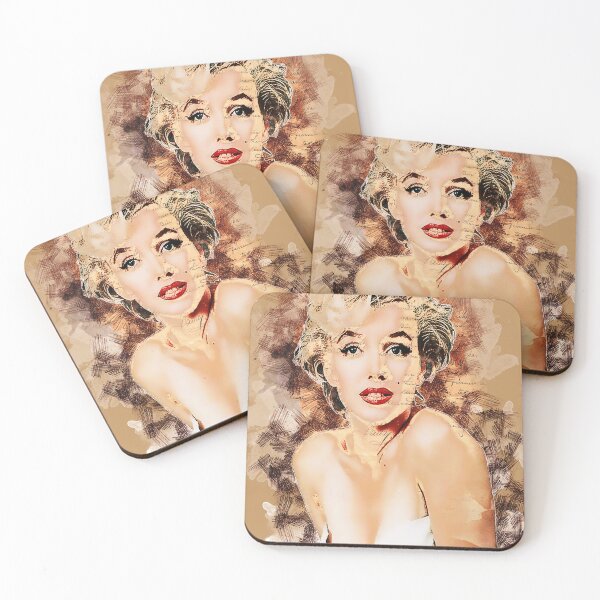 Item preview, Marilyn Monroe Abstract color art designed and sold by artdragongift 15.