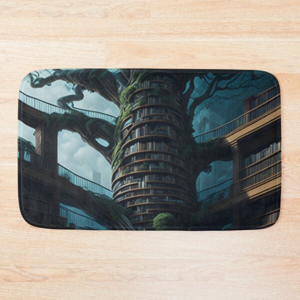 Item preview, Journey Through Time with the Library of the World Tree designed and sold by Grim000.