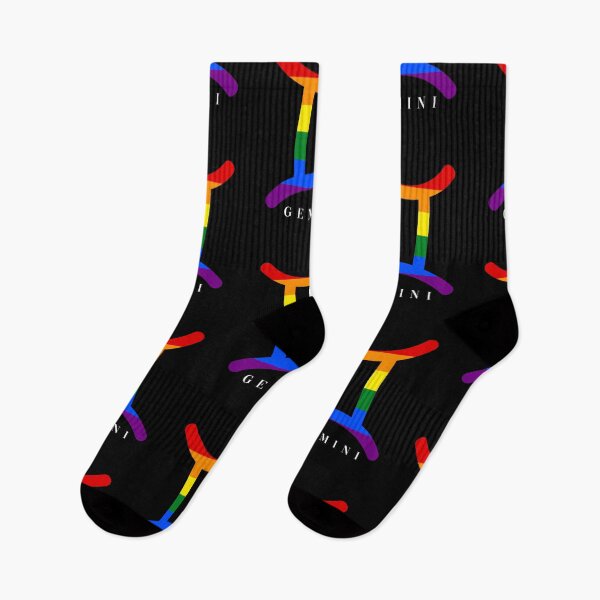 Item preview, Gemini Zodiac With LGBTQ+ Pride Colors designed and sold by Luan Huynh.