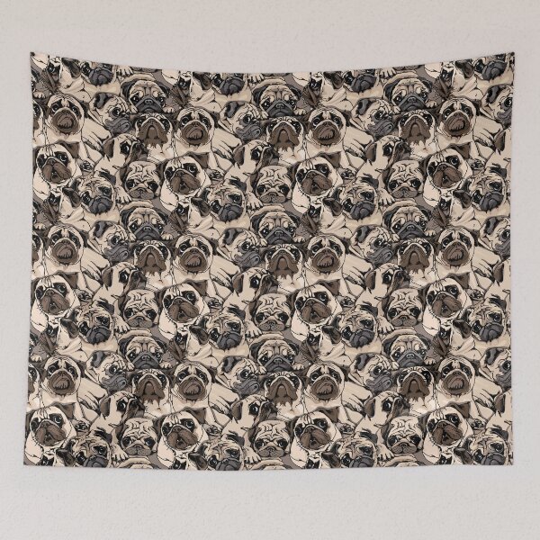 Item preview, Cute Pug Dog For Pug Mom, Pug Dad, Pug Lovers designed and sold by sleeko.