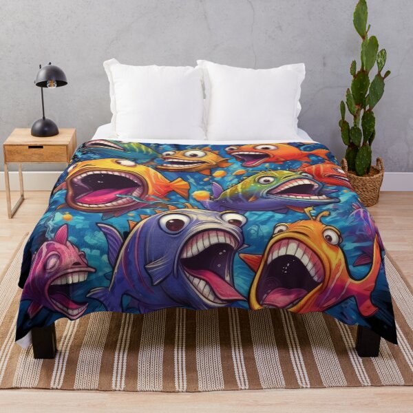 Item preview, South America: Crazy tropical piranhas are going crazy and partying designed and sold by Pixelboys.